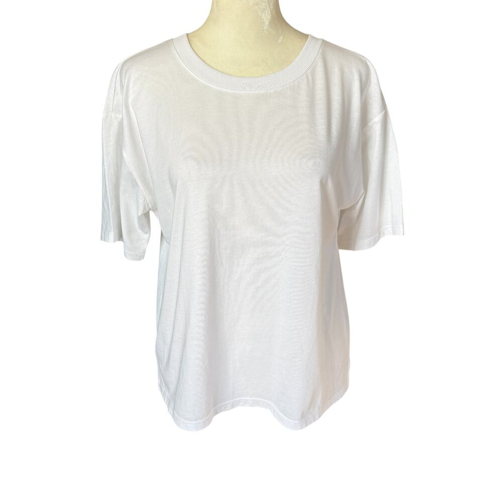 Talbots white short sleeve t-shirt women's size XS NWT